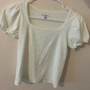 brandy melville puff sleeve top